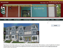 Tablet Screenshot of mainsouthcdc.org